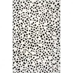 Brooks Leopard Print Beige 8 ft. x 10 ft. Indoor Area Rug by nuLOOM