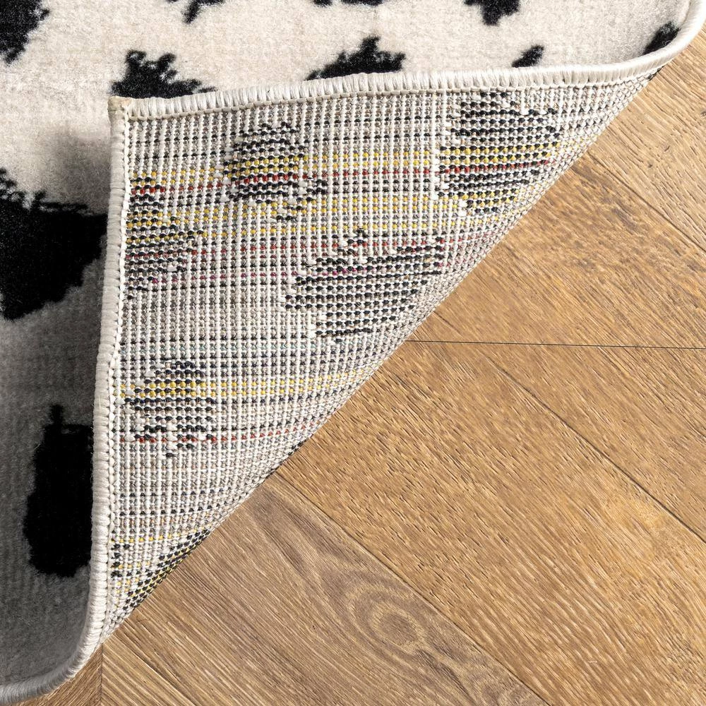 Brooks Leopard Print Beige 8 ft. x 10 ft. Indoor Area Rug by nuLOOM 3 Brooks Leopard Print Beige 8 ft. x 10 ft. Indoor Area Rug by nuLOOM - Image 3