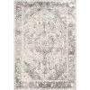Verdell Vintage Medallion Beige 9 ft. x 12 ft. Area Rug by nuLOOM