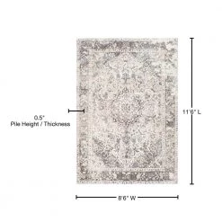 Verdell Vintage Medallion Beige 9 ft. x 12 ft. Area Rug by nuLOOM 10 Verdell Vintage Medallion Beige 9 ft. x 12 ft. Area Rug by nuLOOM -nuLOOM Sales Store beige nuloom area rugs glar04a 860116 76 1000