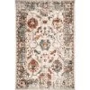 Cecil Vintage Floral Beige 12 ft. x 15 ft. Area Rug by nuLOOM