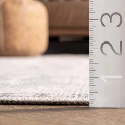 Krystin Beige 8 ft. x 10 ft. Machine Washable Distressed Indoor Area Rug by nuLOOM -nuLOOM Sales Store beige nuloom area rugs hjau13a 8010 1d 1000