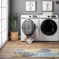 Paisley Beige 6 ft. x 9 ft. Machine Washable Faded Floral Border Medallion Indoor Area Rug by nuLOOM -nuLOOM Sales Store beige nuloom area rugs hjau21b 609 fa 1000