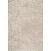 Kara Solid Shag Beige 8 ft. 10 in. x 12 ft. Area Rug by nuLOOM