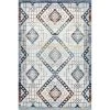 Kajal Machine Washable Southwestern Geometric Beige 8 ft. 10 in. x 12 ft. Indoor Area Rug by nuLOOM