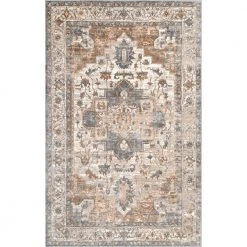 Sian Vintage Beige 8 ft. x 10 ft. Area Rug by nuLOOM
