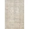 Chana Printed Framed Trellis Beige 8 ft. x 10 ft. Area Rug by nuLOOM