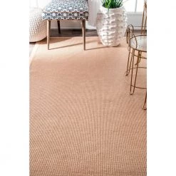 Laurel Solid Bordered Beige 9 ft. x 12 ft. Area Rug by nuLOOM 14 Laurel Solid Bordered Beige 9 ft. x 12 ft. Area Rug by nuLOOM -nuLOOM Sales Store beige nuloom area rugs ncjc03 9012 1d 1000
