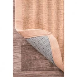Laurel Solid Bordered Beige 9 ft. x 12 ft. Area Rug by nuLOOM 17 Laurel Solid Bordered Beige 9 ft. x 12 ft. Area Rug by nuLOOM -nuLOOM Sales Store beige nuloom area rugs ncjc03 9012 c3 1000