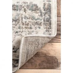 Clarissa Vintage Faded Beige 9 ft. x 12 ft. Area Rug by nuLOOM -nuLOOM Sales Store beige nuloom area rugs owmn03a 9012 1d 1000
