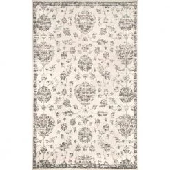 Clarissa Vintage Faded Beige 9 ft. x 12 ft. Area Rug by nuLOOM