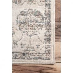 Clarissa Vintage Faded Beige 9 ft. x 12 ft. Area Rug by nuLOOM -nuLOOM Sales Store beige nuloom area rugs owmn03a 9012 66 1000