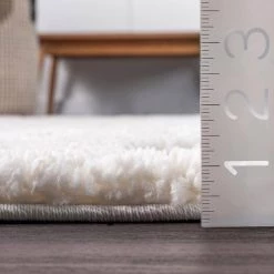 Behati High-Low Polka Dot Tassel Beige 7 ft. 10 in. x 10 ft. Indoor Area Rug by nuLOOM -nuLOOM Sales Store beige nuloom area rugs ozot02a 8010 fa 1000