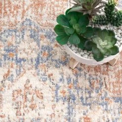 Kate Persian Medallion Beige 12 ft. x 15 ft. Area Rug by nuLOOM -nuLOOM Sales Store beige nuloom area rugs rzab18a 12015 4f 1000