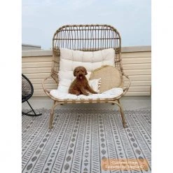 Angie Tribal Beige 8 ft. x 10 ft. Indoor/Outdoor Area Rug by nuLOOM 19 Angie Tribal Beige 8 ft. x 10 ft. Indoor/Outdoor Area Rug by nuLOOM -nuLOOM Sales Store beige nuloom outdoor rugs bdsi05a 8010 31 1000