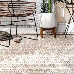 Angie Tribal Beige 8 ft. x 10 ft. Indoor/Outdoor Area Rug by nuLOOM 17 Angie Tribal Beige 8 ft. x 10 ft. Indoor/Outdoor Area Rug by nuLOOM -nuLOOM Sales Store beige nuloom outdoor rugs bdsi05a 8010 76 1000