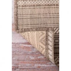 Erlinda Tribal Beige 8 ft. x 11 ft. Indoor/Outdoor Area Rug by nuLOOM 15 Erlinda Tribal Beige 8 ft. x 11 ft. Indoor/Outdoor Area Rug by nuLOOM -nuLOOM Sales Store beige nuloom outdoor rugs owdn21a 760109 77 1000