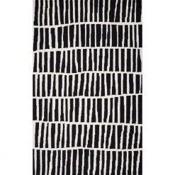 Lemuel Geometric Black 10 ft. x 14 ft. Area Rug by nuLOOM