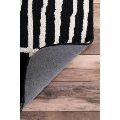 Lemuel Geometric Black 10 ft. x 14 ft. Area Rug by nuLOOM 12 Lemuel Geometric Black 10 ft. x 14 ft. Area Rug by nuLOOM -nuLOOM Sales Store black nuloom area rugs mthm05a 960136 66 1000