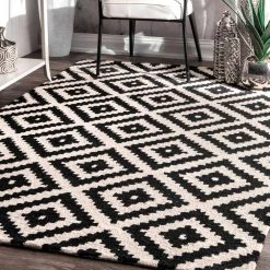 Kellee Contemporary Black 9 ft. x 12 ft. Area Rug by nuLOOM 12 Kellee Contemporary Black 9 ft. x 12 ft. Area Rug by nuLOOM -nuLOOM Sales Store black nuloom area rugs mtvs174a 9012 40 1000