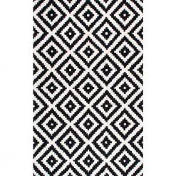 Kellee Contemporary Black 9 ft. x 12 ft. Area Rug by nuLOOM