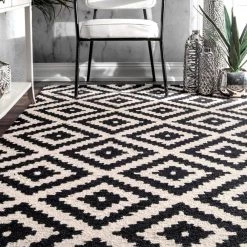 Kellee Contemporary Black 9 ft. x 12 ft. Area Rug by nuLOOM 15 Kellee Contemporary Black 9 ft. x 12 ft. Area Rug by nuLOOM -nuLOOM Sales Store black nuloom area rugs mtvs174a 9012 66 1000