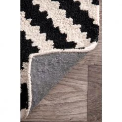 Kellee Contemporary Black 9 ft. x 12 ft. Area Rug by nuLOOM 17 Kellee Contemporary Black 9 ft. x 12 ft. Area Rug by nuLOOM -nuLOOM Sales Store black nuloom area rugs mtvs174a 9012 c3 1000