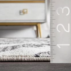 Royal Zebra Stripes Black 8 ft. x 10 ft. Area Rug by nuLOOM -nuLOOM Sales Store black nuloom area rugs rzbd100c 8010 76 1000