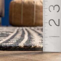 Fawn Ethnic Jute Tassel Black 8 ft. x 10 ft. Indoor Area Rug by nuLOOM 14 Fawn Ethnic Jute Tassel Black 8 ft. x 10 ft. Indoor Area Rug by nuLOOM -nuLOOM Sales Store black nuloom area rugs svbk02a 8010 fa 1000