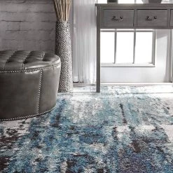 Haydee Abstract Blue 10 ft. x 13 ft. Area Rug by nuLOOM 9 Haydee Abstract Blue 10 ft. x 13 ft. Area Rug by nuLOOM -nuLOOM Sales Store blue nuloom area rugs eccr22a 10013 40 1000