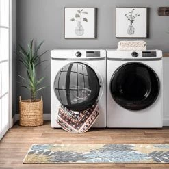 Nevaeh Machine Washable Bohemian Medallion Blue 8 ft. x 10 ft. Indoor Area Rug by nuLOOM 21 Nevaeh Machine Washable Bohemian Medallion Blue 8 ft. x 10 ft. Indoor Area Rug by nuLOOM -nuLOOM Sales Store blue nuloom area rugs hjau24a 8010 fa 1000