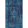 Reiko Vintage Persian Blue 8 ft. x 10 ft. Area Rug by nuLOOM