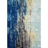 Katharina Modern Abstract Blue 5 ft. x 8 ft. Area Rug by nuLOOM