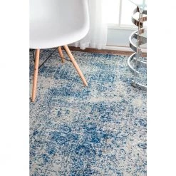 Willena Vintage Blue 5 ft. x 7 ft. Area Rug by nuLOOM 8 Willena Vintage Blue 5 ft. x 7 ft. Area Rug by nuLOOM -nuLOOM Sales Store blue nuloom area rugs rzbd29a 5075 40 1000
