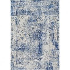 Willena Vintage Blue 5 ft. x 7 ft. Area Rug by nuLOOM