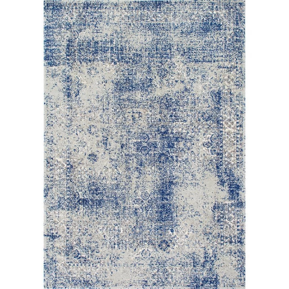 Willena Vintage Blue 5 ft. x 7 ft. Area Rug by nuLOOM 1 Willena Vintage Blue 5 ft. x 7 ft. Area Rug by nuLOOM