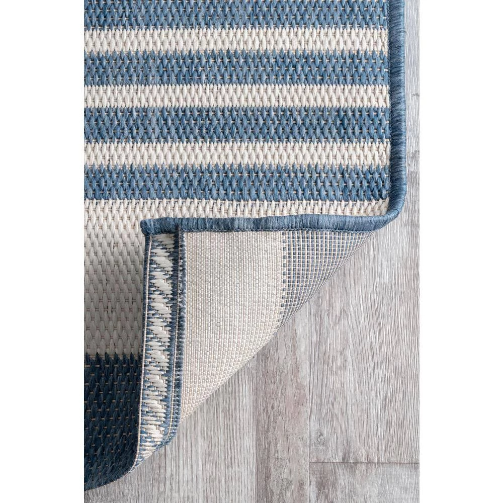 Outdoor Robin Blue 8 ft. 6 in. x 11 ft. Area Rug by nuLOOM 3 Outdoor Robin Blue 8 ft. 6 in. x 11 ft. Area Rug by nuLOOM - Image 3