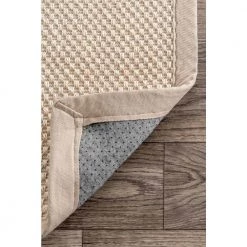 Elaine Bordered Sisal Chino 8 ft. x 10 ft. Area Rug by nuLOOM 13 Elaine Bordered Sisal Chino 8 ft. x 10 ft. Area Rug by nuLOOM -nuLOOM Sales Store chino nuloom area rugs hjkn03a 8010 66 1000