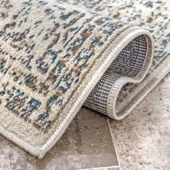 Vintage Tanith Cream 9 ft. x 12 ft. Area Rug by nuLOOM -nuLOOM Sales Store cream nuloom area rugs owmn09a 9012 4f 1000