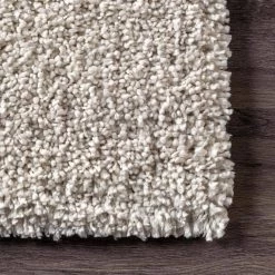 Clare Solid Shag Cream White 8 ft. x 10 ft. Area Rug by nuLOOM 14 Clare Solid Shag Cream White 8 ft. x 10 ft. Area Rug by nuLOOM -nuLOOM Sales Store cream white nuloom area rugs disg01a 8010 44 1000