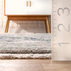 Ehtel Medallion Fringe Dark Blue 9 ft. x 12 ft. Area Rug by nuLOOM -nuLOOM Sales Store dark blue nuloom area rugs khtr15a 9012 1f 1000