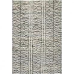 Alden Textured Diamonds Dark Gray 10 ft. x 14 ft. Indoor Area Rug by nuLOOM