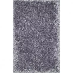Kristan Solid Shag Gray 8 ft. x 10 ft. Area Rug by nuLOOM