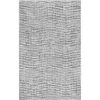 Sherill Modern Ripples Gray 8 ft. x 10 ft. Area Rug by nuLOOM
