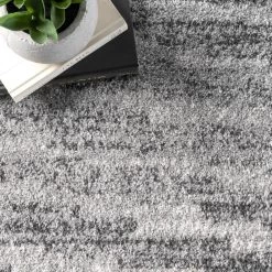 Sherill Modern Ripples Gray 8 ft. x 10 ft. Area Rug by nuLOOM -nuLOOM Sales Store gray nuloom area rugs bdsm01a 76096 c3 1000