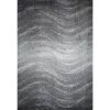 Julene Contemporary Ripples Gray 10 ft. x 14 ft. Area Rug by nuLOOM