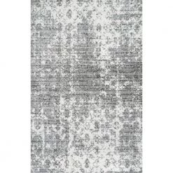 Deedra Misty Contemporary Gray 8 ft. x 10 ft. Area Rug by nuLOOM