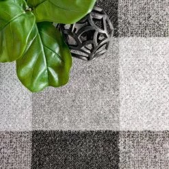 Aisha Buffalo Plaid Gray 9 ft. x 12 ft. Area Rug by nuLOOM 13 Aisha Buffalo Plaid Gray 9 ft. x 12 ft. Area Rug by nuLOOM -nuLOOM Sales Store gray nuloom area rugs bdsm26a 9012 4f 1000