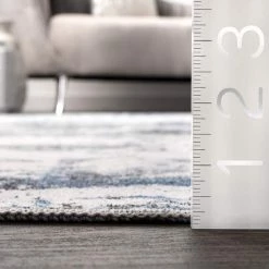 Dali Gray 6 ft. x 9 ft. Machine Washable Modern Abstract Indoor Area Rug by nuLOOM 15 Dali Gray 6 ft. x 9 ft. Machine Washable Modern Abstract Indoor Area Rug by nuLOOM -nuLOOM Sales Store gray nuloom area rugs birv08a 609 1d 1000