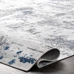 Dali Gray 6 ft. x 9 ft. Machine Washable Modern Abstract Indoor Area Rug by nuLOOM 19 Dali Gray 6 ft. x 9 ft. Machine Washable Modern Abstract Indoor Area Rug by nuLOOM -nuLOOM Sales Store gray nuloom area rugs birv08a 609 1f 1000